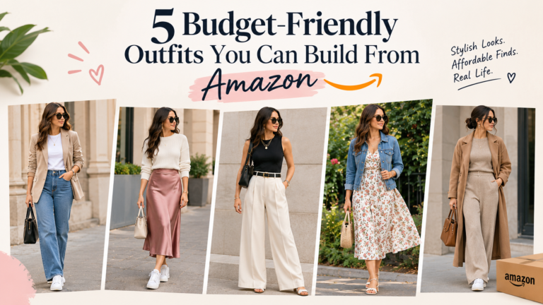 5 Budget-Friendly Outfits You Can Build From Amazon