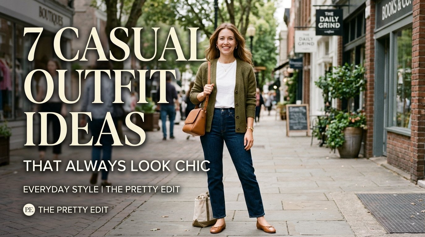 7 Casual Outfit Ideas That Always Look Chic