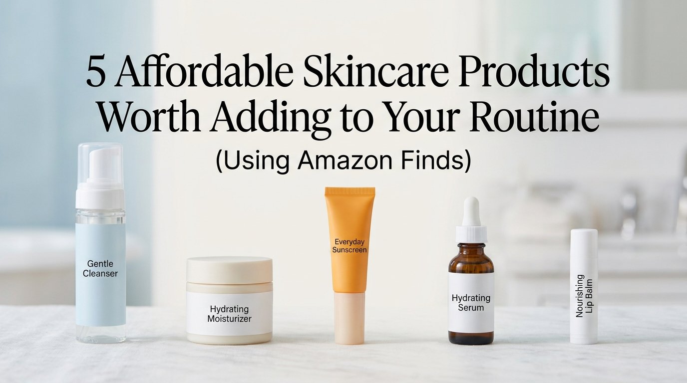 5 Affordable Skincare Products Worth Adding to Your Routine